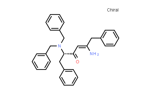 (S,Z)-5-Amino-2-(dibenzylamino)-1,6-diphenylhex-4-en-3-one