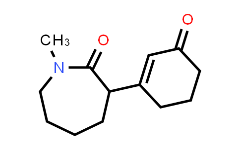 Hexahydro-1-methyl-3-(3-oxo-1-cyclohexen-1-yl)-2H-azepin-2-one