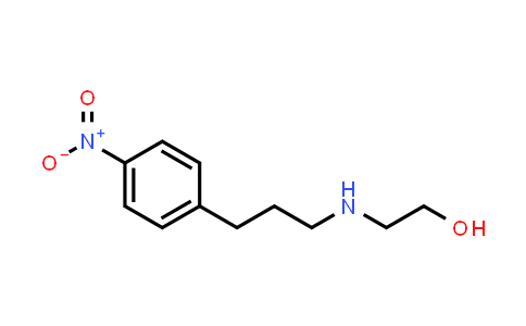 2-((3-(4-Nitrophenyl)propyl)amino)ethanol