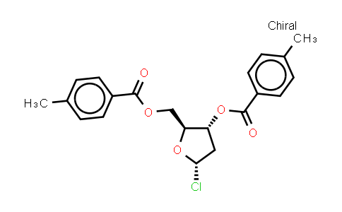 Alpha-l-erythro-pentofuranosyl chloride-2-deoxy-bis(4-methyl benzoate)