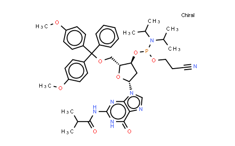 5'-o-(4,4'-dimethoxytrityl)-n2-isobutyryl-2'-deoxyguanosine-3'-(2-cyanoethyl-n,n-diisopropyl)phosphoramidite
