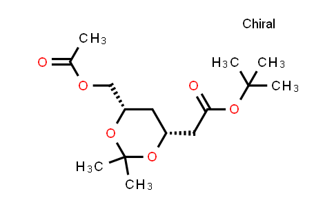 Tert-Butyl (4R-cis)-6-[(acetyloxy)methyl]-2,2-dimethyl-1,3-dioxane-4-acetate