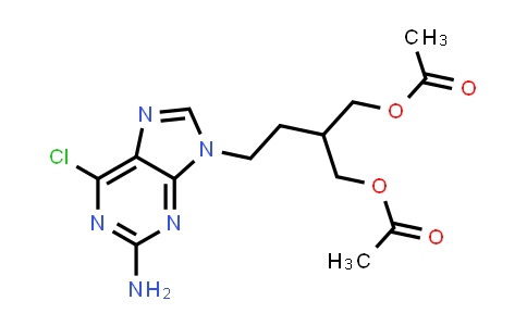 9-(4-Acetoxy-3-acetoxymethylbutyl)-2-amino-6-chloropurine