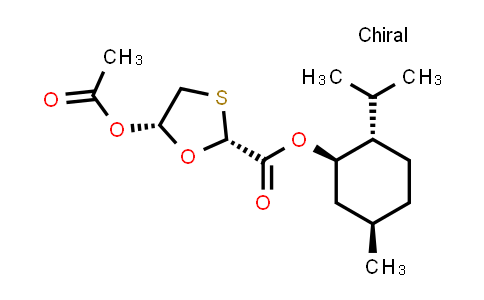 (1R,2S,5R)-2-Isopropyl-5-Methylcyclohexyl (2R,5S)-5-Acetoxy-1,3-Oxathiolane-2-Carboxylate