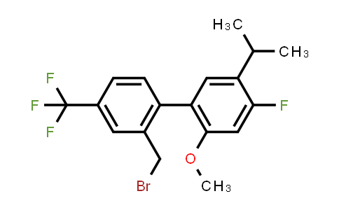 2'-(BroMoMethyl)-4-fluoro-5-isopropyl-2-Methoxy-4'-(trifluoroMethyl)biphenyl