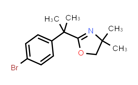 2-[1-(4-Bromophenyl)-1-methylethyl]-4,5-dihydro-4,4-dimethyloxazole
