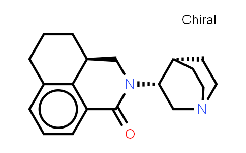 [R-(R*,R*)]-2-(1-Azabicyclo[2.2.2]oct-3-yl)-2,3,3a,4,5,6-hexahydro-1H-benz[de]isoquinolin-1-one
