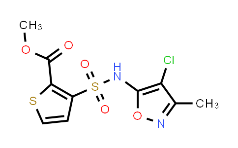 Methyl 3-(N-(4-chloro-3-Methylisoxazol-5-yl)sulfaMoyl)thiophene-2-carboxylate