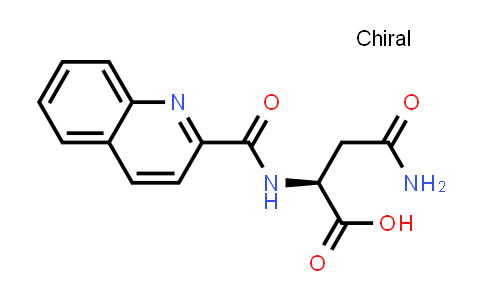 N-(2-quinolylcarbonyl)-l-asparagine