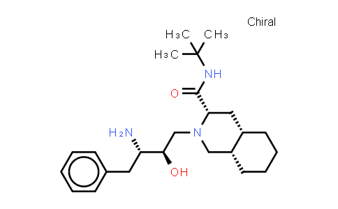 (3S,4a,8aS)-2-[(2R,3S)-3-Amino-2-hydroxy-4-phenylbutyl]-N-tert-butyldecahydroisoquinolin-3-carboxamide