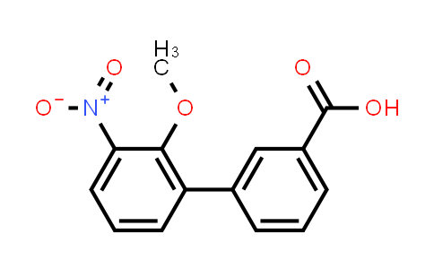 2'-Methoxy-3'-nitro-[1,1'-biphenyl]-3-carboxylic acid