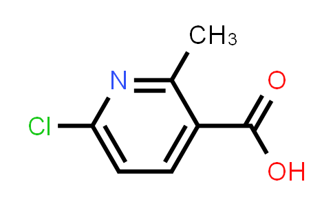3-pyridinecarboxylic acid, 6-chloro-2-methyl-