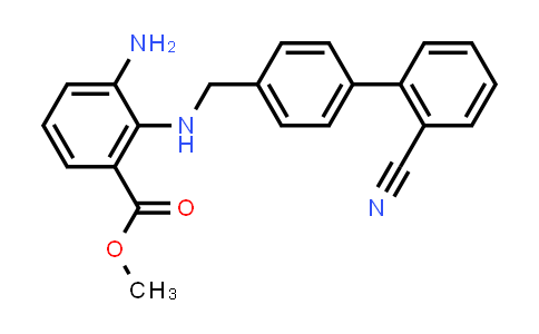 Methyl 3-amino-2-[[(2'-cyanobiphenyl-4-yl)methyl]amino]benzoate