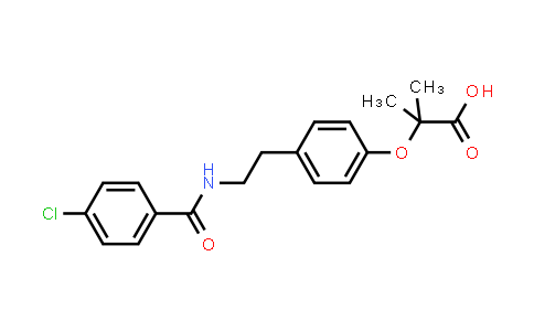 2-(4-{2-[(4-Chlorobenzoyl)amino]ethyl}phenoxy)-2-methylpropanoic acid