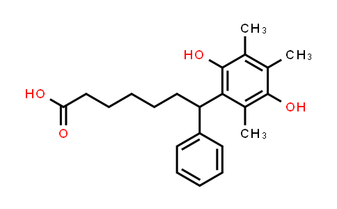 7-(2,5-Dihydroxy-3,4,6-triMethylphenyl)-7-phenylheptanoic acid