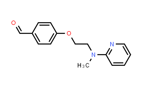 4-[2-(Methyl-2-pyridinylamino)ethoxy]benzaldehyde