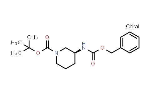 (3S)-3-[[(Phenylmethoxy)carbonyl]amino]-1-piperidinecarboxylic acid tert-butyl ester
