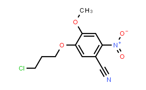 5-(3-Chloropropoxy)-4-methoxy-2-nitrobenzonitrile