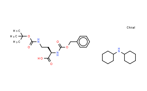 N-苄氧羰基-N'-叔丁氧羰基-D-2,4-二氨基丁酸二环己胺盐dicyclohexylamine salt