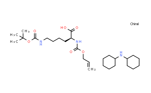 N-α-Allyloxycarbonyl-N-ε-Boc-L-lysine dicyclohexylamine salt
