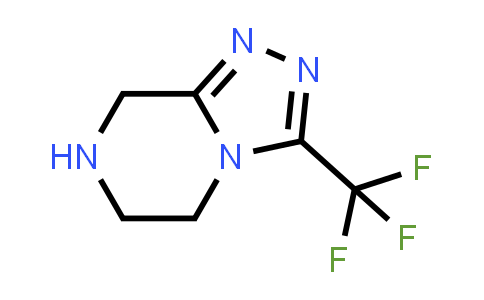 3-(Trifluoromethyl)-5,6,7,8-tetrahydro-[1,2,4]triazolo[4,3-a]pyrazine