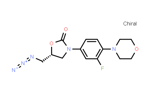 (R)-5-(Azidomethyl)-3-[3-fluoro-4-(4-morpholinyl)phenyl]-2-oxazolidinone
