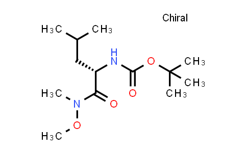 N-(叔丁氧基羰基)-L-亮氨酸N-甲氧基-N-甲基酰胺