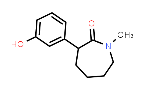 Hexahydro-3-(3-hydroxyphenyl)-1-methyl-2H-azepin-2-one