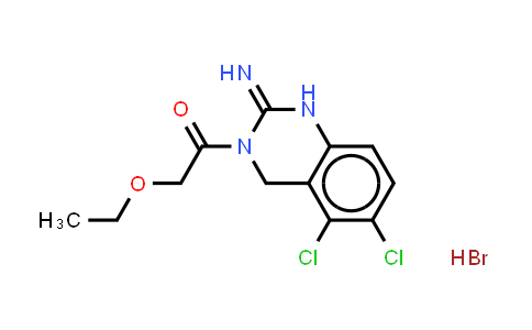 5,6-二氯-3,4-二氢-2(1H)-亚胺喹唑啉-3-乙酸乙酯氢溴酸盐