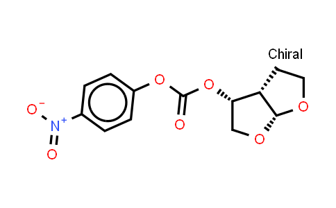 Rel-(3R,3aS,6aR)-Hexahydrofuro[2,3-b]furan-3-yl 4-nitrophenyl carbonic acid ester