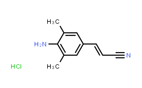 (E)-3-(4-Amino-3,5-dimethylphenyl)-2-propenenitrile hydrochloride
