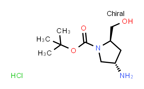 (2R,4S)-1-boc-2-hydroxymethyl-4-amino pyrrolidine HCl