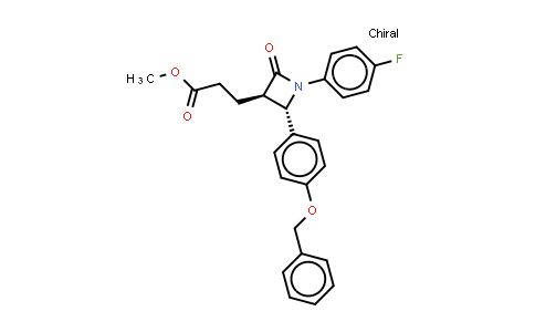 (3R,4S)-1-(4-氟苯基)-2-氧代-4-[4-(苄氧基)苯基]-3-氮杂环丁烷丙酸甲酯