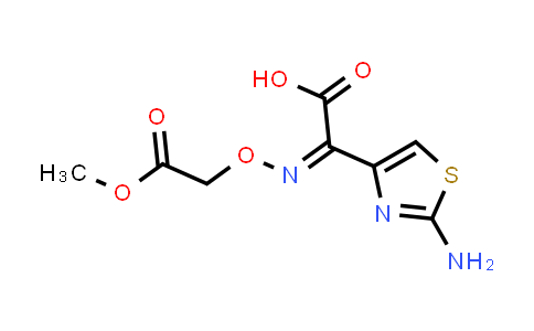 (Z)-2-(Methoxycarbonylmethoxyimino)-2-(2-aminothiazol-4-yl)acetic acid