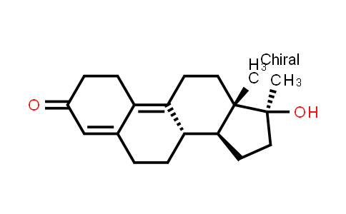 17a-methyl,17beta-hydroxy-estra-4,9-diene-3-one