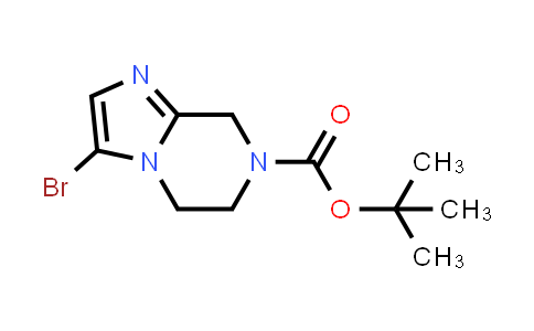 Tert-butyl 3-bromo-5,6-dihydroimidazo[1,2-a]pyrazine-7(8h)-carboxylate