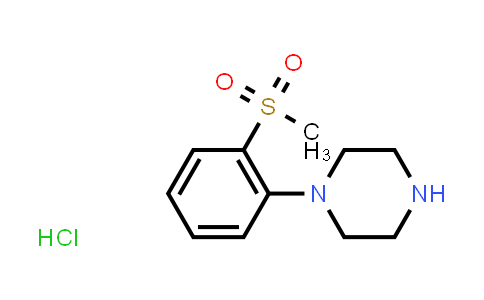 1-(2-(Methylsulfonyl)phenyl)piperazine hydrochloride