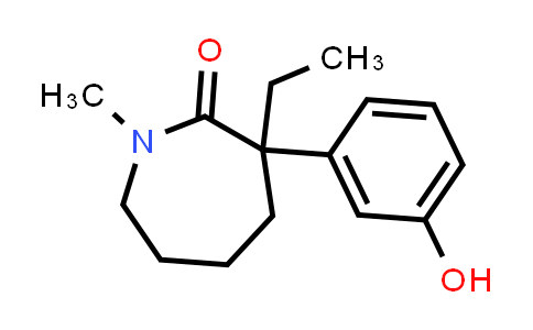 3-Ethylhexahydro-3-(3-hydroxyphenyl)-1-methyl-2H-azepin-2-one
