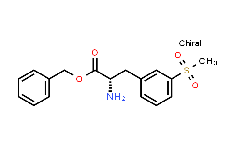 Benzyl (S)-2-amino-3-(3-(methylsulfonyl)phenyl)propanoate