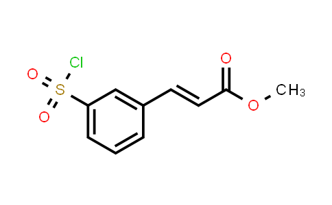 2-Propenoic acid, 3-[3-(chlorosulfonyl)phenyl]-, Methyl ester, (2E)-
