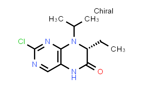 (R)-2-chloro-7-ethyl-8-isopropyl-7,8-dihydropteridin-6(5H)-one