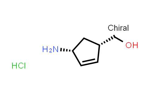 (1S,4R)-(4-Aminocyclopent-2-enyl)methanol hydrochloride