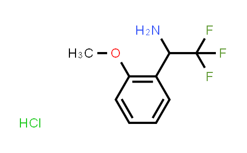 2,2,2-trifluoro-1-(2-methoxyphenyl)ethanamine hydrochloride