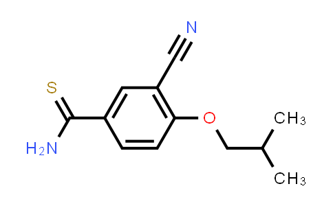 3-Cyano-4-isobutyloxythiobenzamide