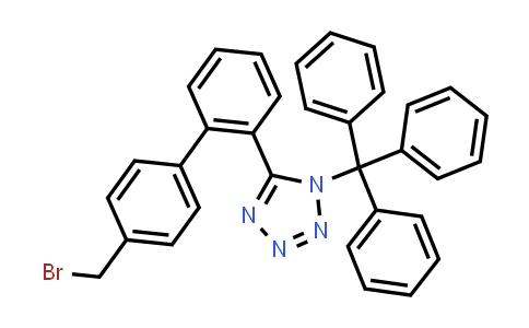 5-(4'-bromomethyl-1,1'-biphenyl-2-yl)-1-triphenylmethyl-1h-tetrazole