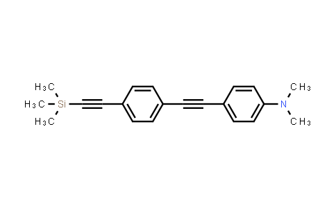 N,N-diMethyl-4-((4-((triMethylsilyl)ethynyl) phenyl)ethynyl)benzenaMine