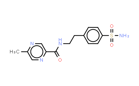2-[4-氨基磺酰-苯基]-乙基-5-甲基吡嗪甲酰胺