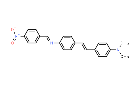 N,N-diMethyl-4-((E)-4-((E)-(4-nitrobenzylidene)aMino)styryl)aniline