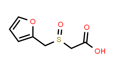 2-[(2-Furanylmethyl)sulfinyl]acetic acid