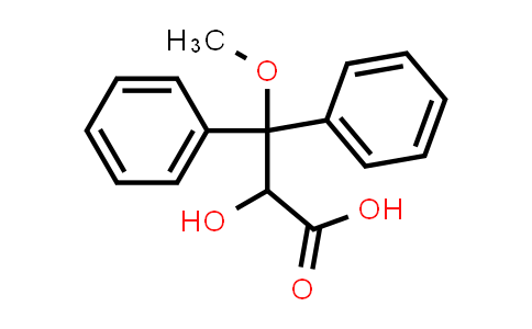 2-hydroxy-3-methoxy-3,3-diphenylpropanoic acid